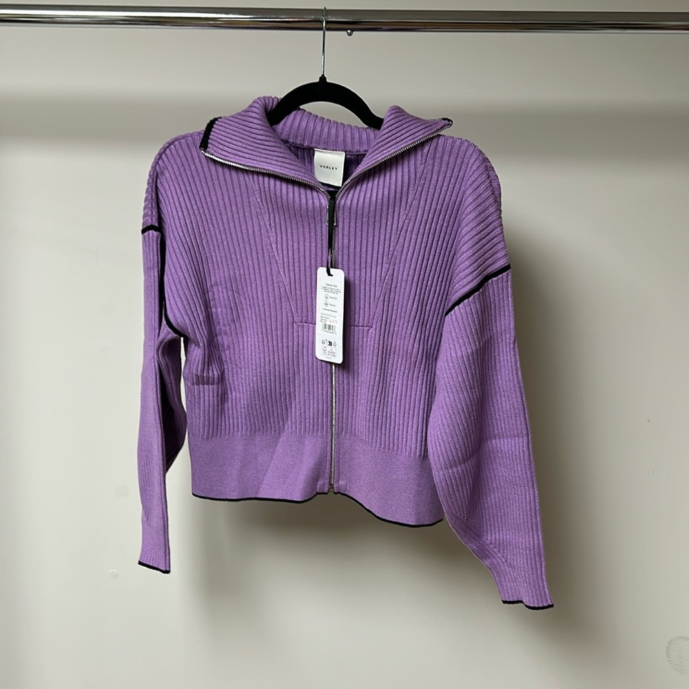 Varley Carmen knit mauve smoke